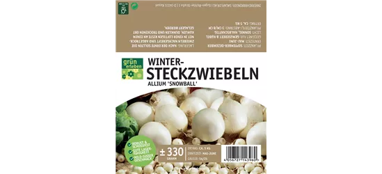 Wintersteckzwiebeln Snowball